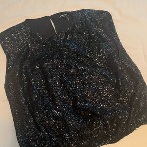 Express sequins top